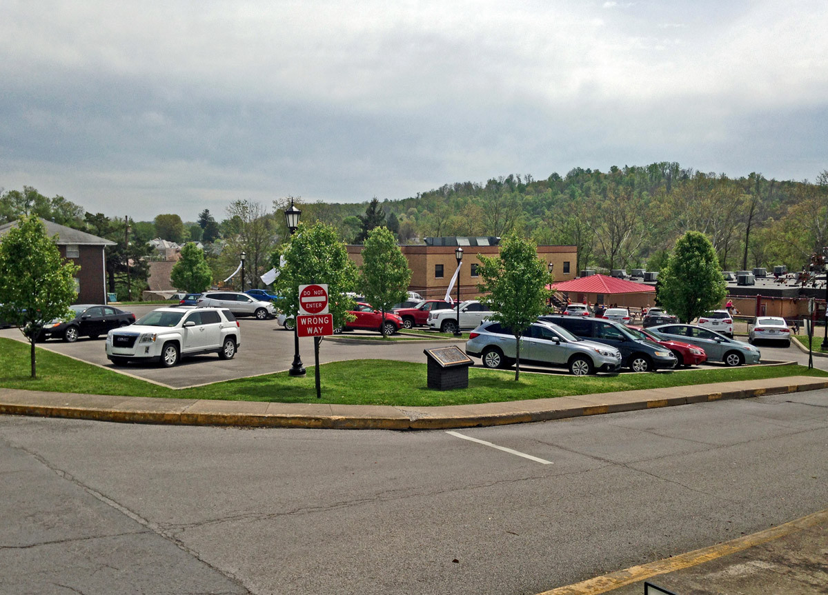 Joy Parking Lot on the East Side of Worthington Avenue